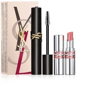 Yves Saint Laurent: Pink Lip Oil Stick & Mascara Set